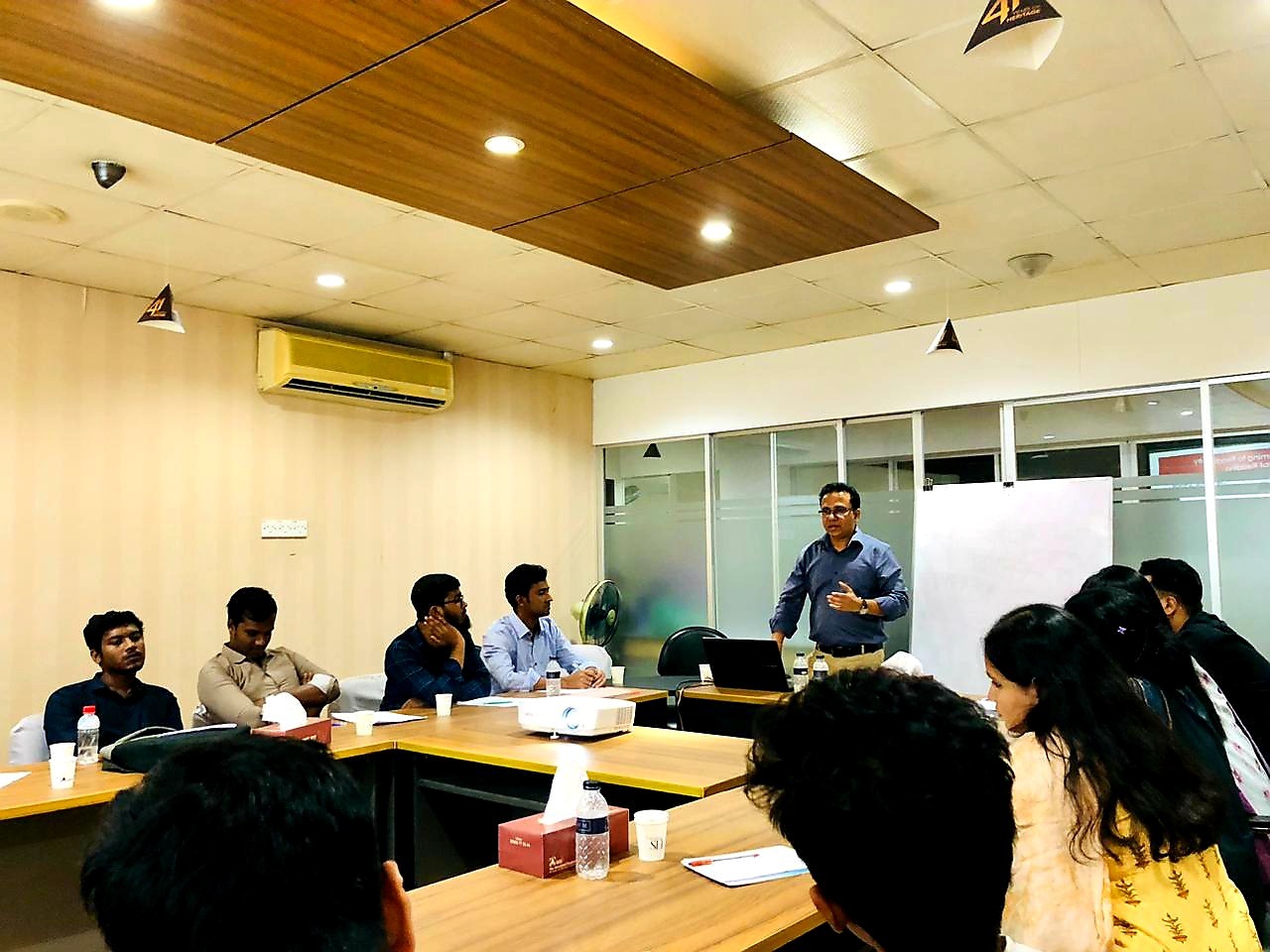 L4D facilitator leading a training session